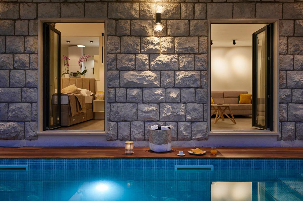 Villa Nika With Private Heated Pool Slano Exterior foto