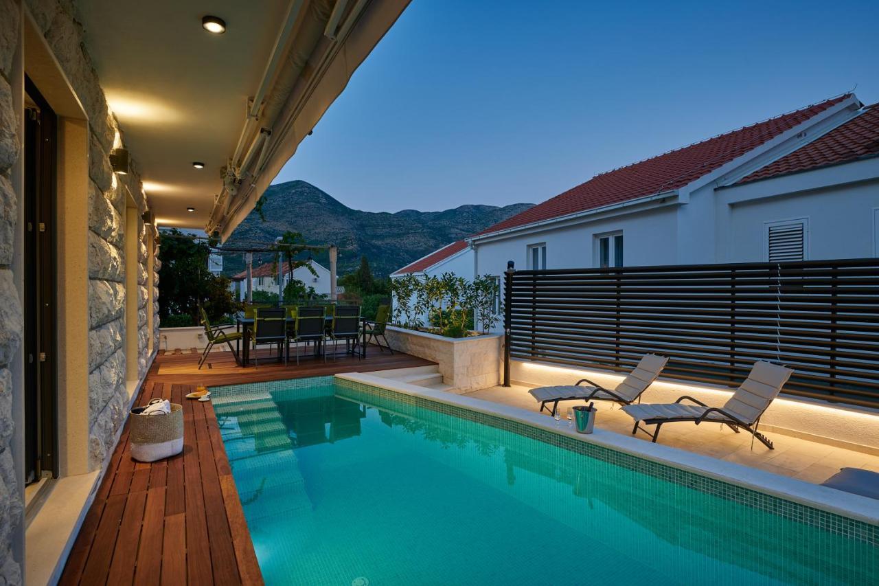 Villa Nika With Private Heated Pool Slano Exterior foto