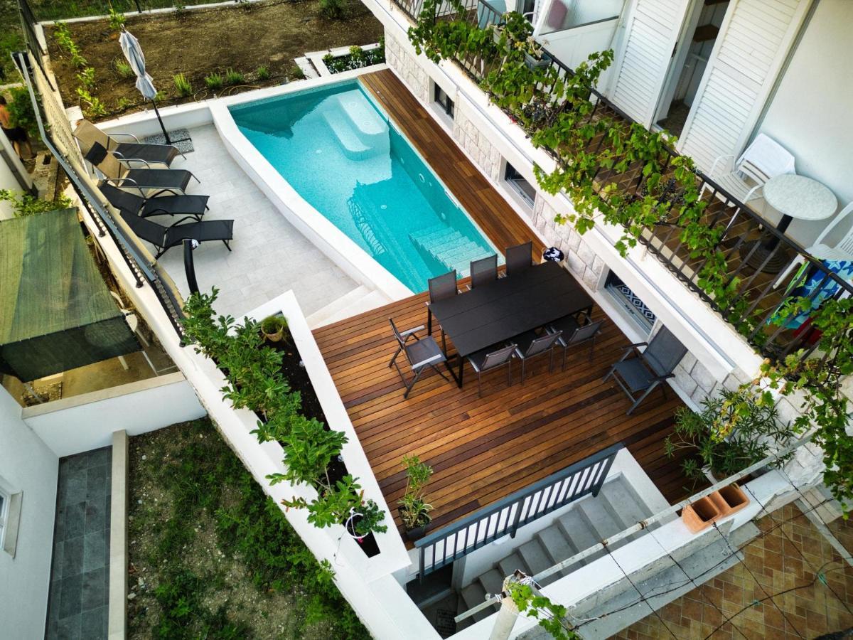 Villa Nika With Private Heated Pool Slano Exterior foto